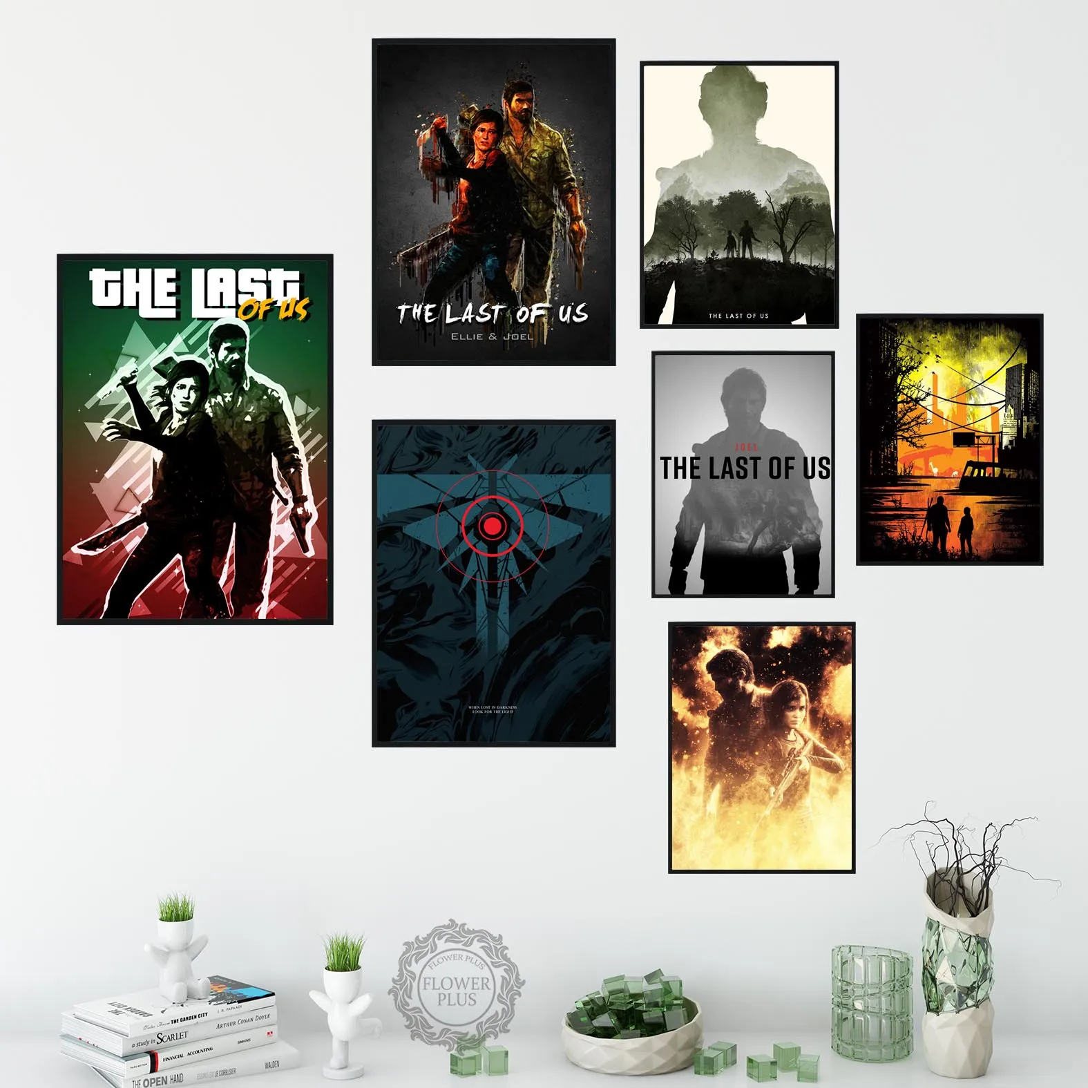 Плакат Последняя из нас зомби выживание ужас игровые плакаты и принты Картина на