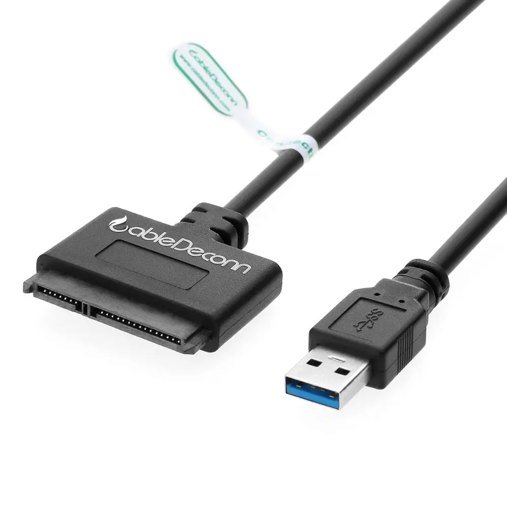 Кабель USB к SATA адаптер Sata до 6 Гбит/с поддержка 2 5 дюймового внешнего SSD HDD жесткого