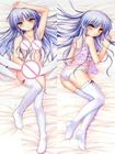 GZMM аниме Ангел биты! Yuri Tachibana Подушка Dakimakura чехол, обнимающая подушка для тела, чехол сделай сам, декоративная наволочка для подушки