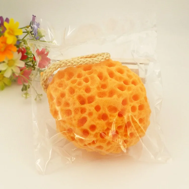Мягкая губка для душа Спа Отшелушивающий инструмент мытья тела Очищающий