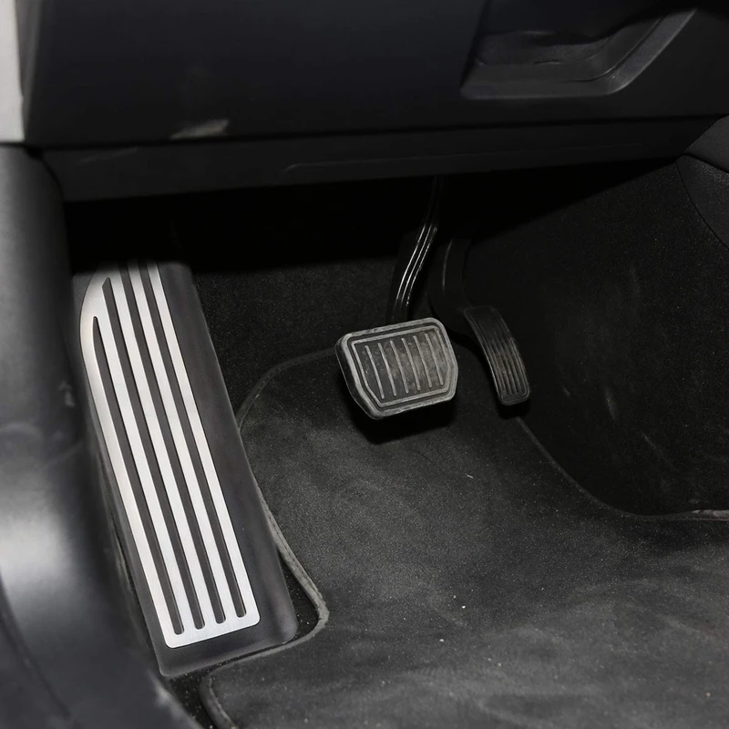 Модель 3 ног накладка на &quotмертвую педаль&quot из нержавеющей стали Нескользящая