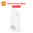2019 Xiaomi Redmi портативное зарядное устройство 10000 мА двойной USB вход выход 10000 мА портативное зарядное устройство Внешний аккумулятор для iPhone Samsung