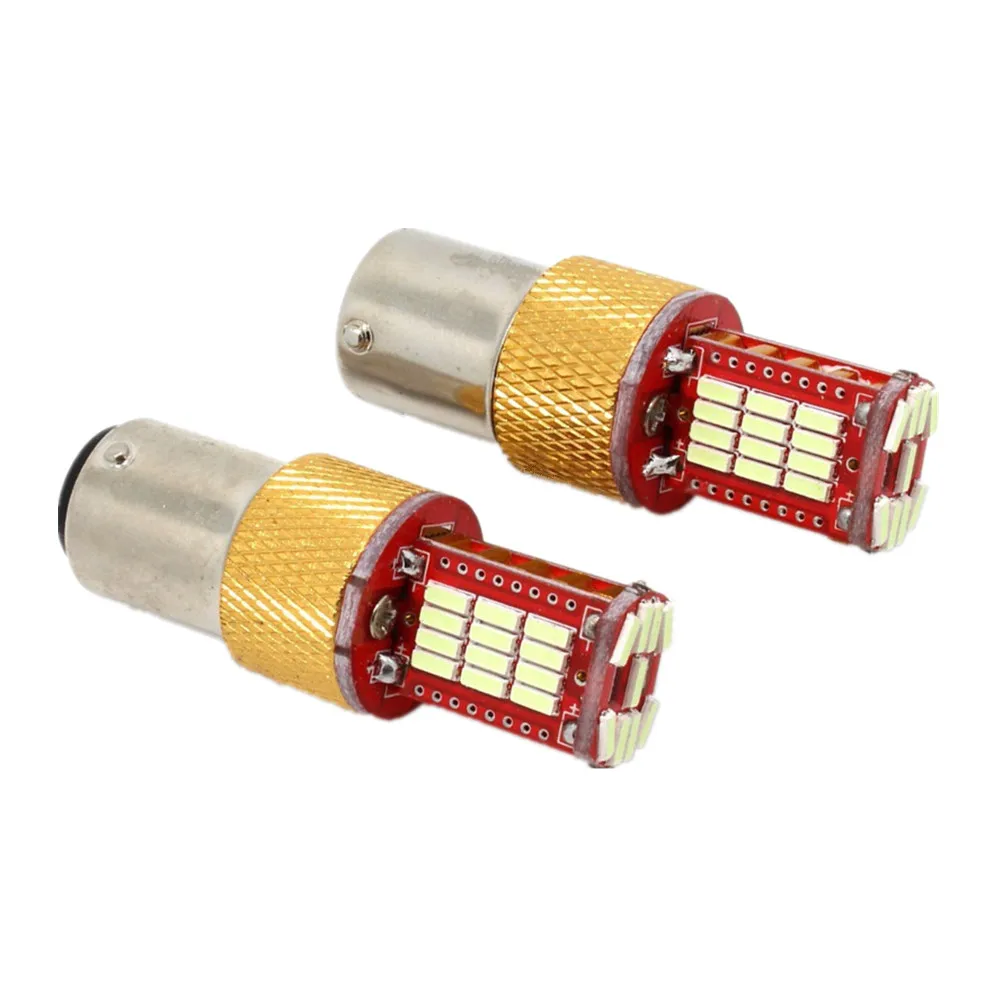2x1157 BAY15D P21/5W 33smd 4014 Автомобильные светодиодные задние противотуманные фонари