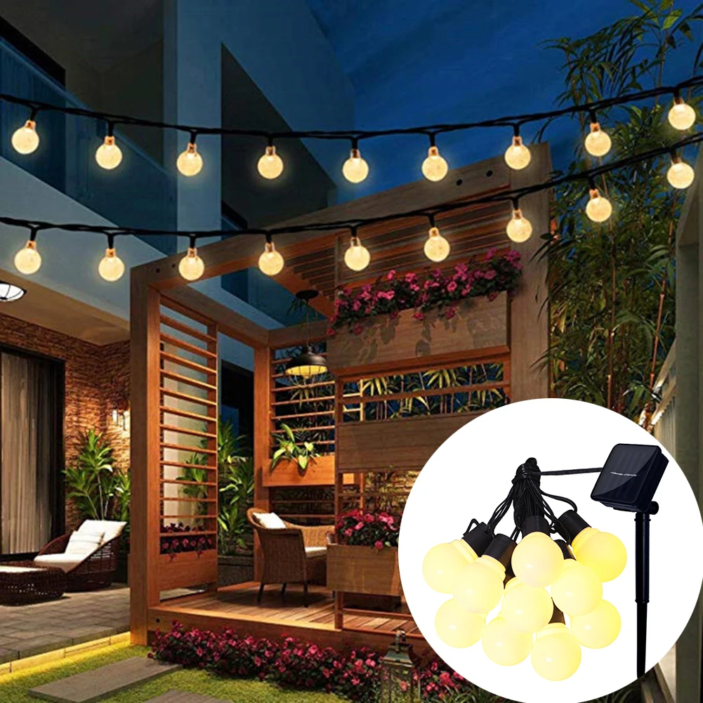

Открытый гирлянда уличный светодиодный лампы солнечной энергии Строка светильник украшения дома солнечные лампы гирлянда для домашние пр...
