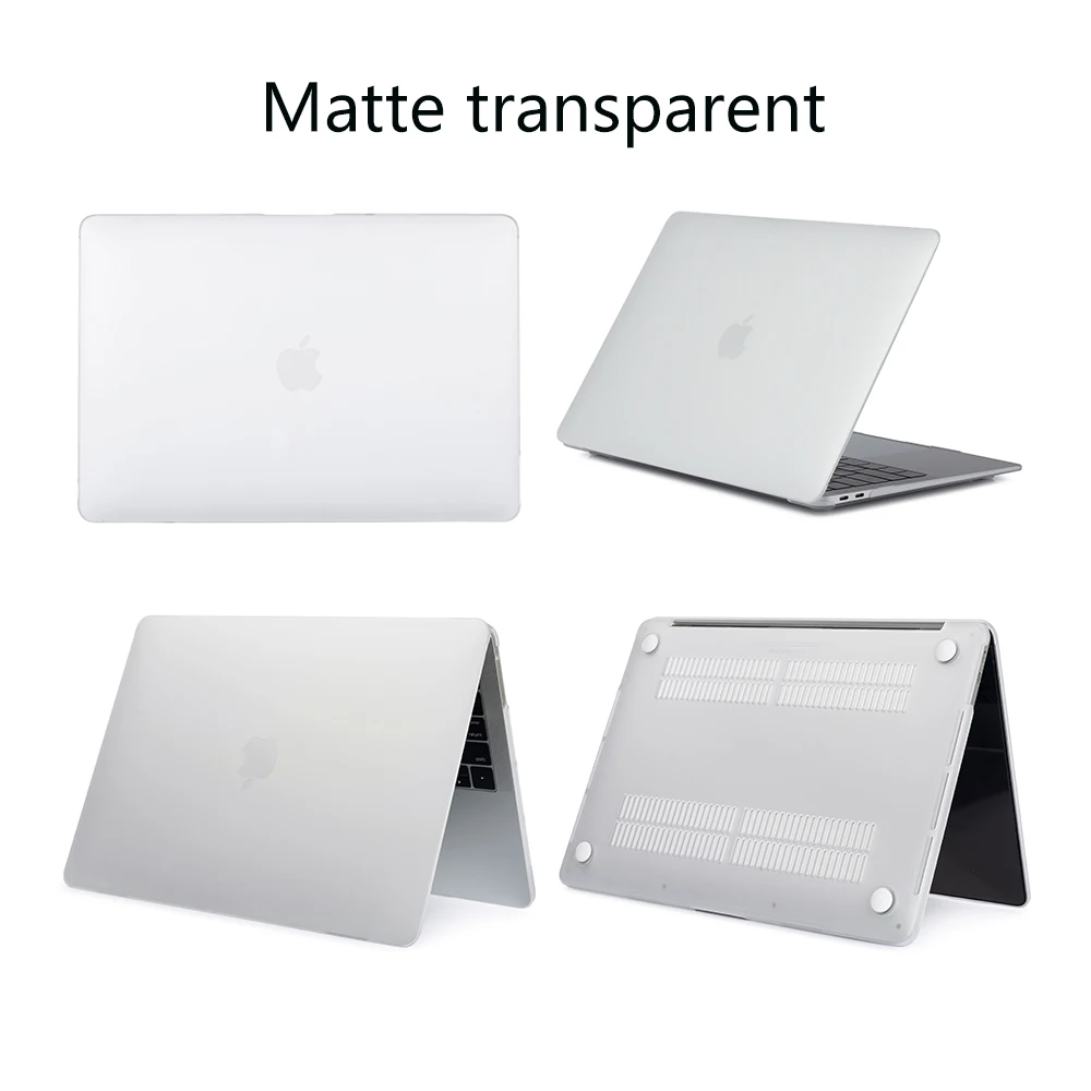 Фото Прозрачные чехлы из ПВХ для ноутбуков MacBook Pro 16, матовый чехол для Pro16, модель A2141, термозащитный чехол для 2019 Pro16 №3