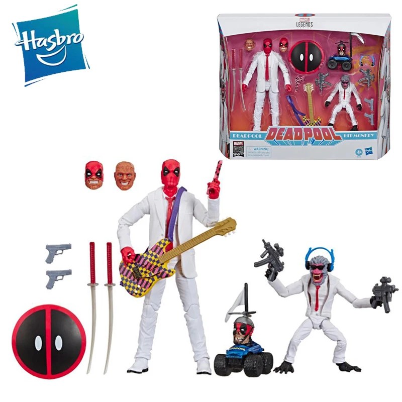 

6 Inch Hasbro Marvel Legends Avengers Superhero X-Men Deadpool Anime Action Figures Collection Model Doll Adult Kids Toys Gifts