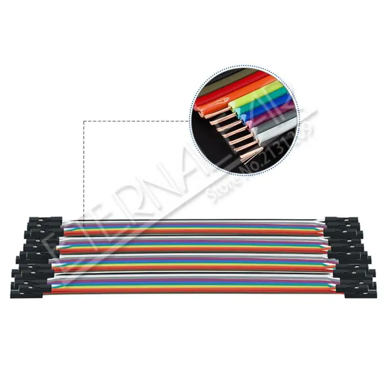 40PIN 10 см 20 см 30 см Dupont линия мужчин и женщин Перемычка Dupont провод кабель для PCB DIY KIT