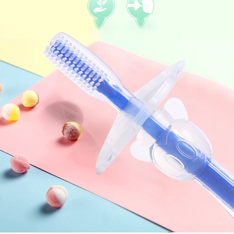 Силиконовая зубная щетка Timpupa для новорожденных жевательная палочка зубов