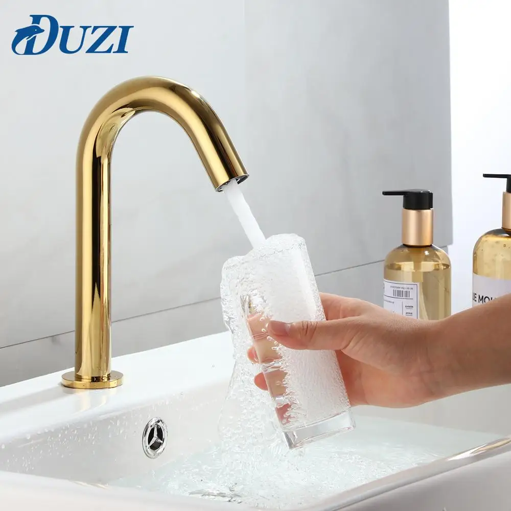 Современный Автоматический Инфракрасный датчик для ванной комнаты с батареей