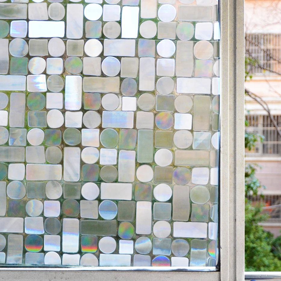 Высокое качество витражи конфиденциальности оконная пленка статического