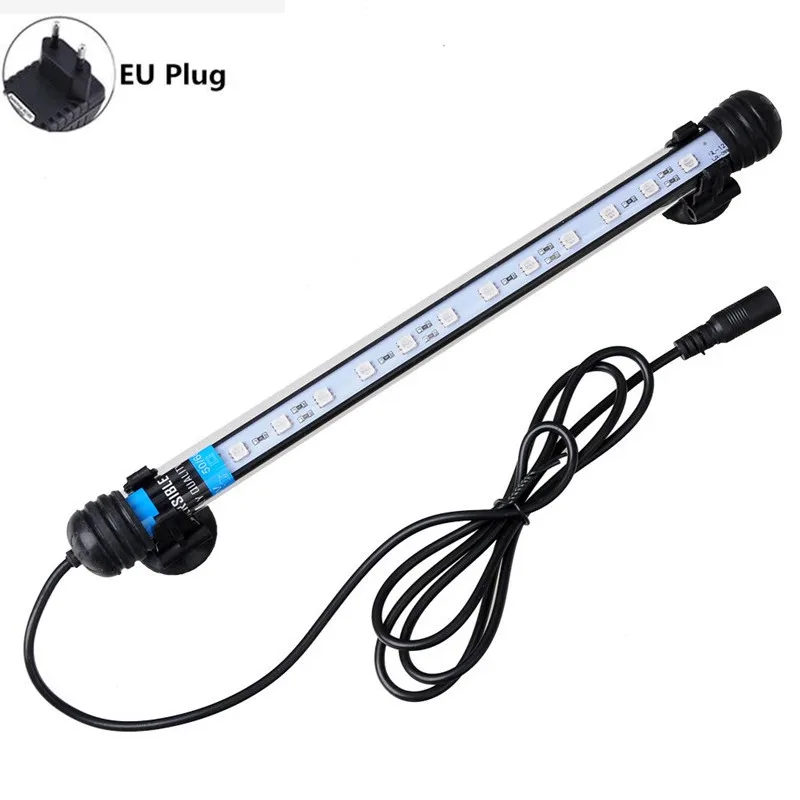UK Plug 58 см RGB пульт дистанционного управления аквариумные Arowana погружные, амфибии светодиодный светильник аквариум светильник - Цвет: UK Plug