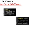 3,7 в 600 мАч литий-полимерная батарея для прыжков и подвижных пауков, запасные части, Аккумулятор 3,7 в, 2 шт.