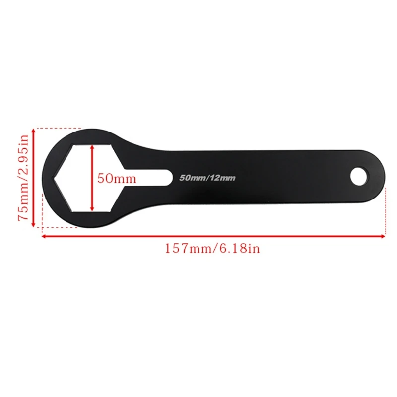 

1pcs Fork Cap Wrench 50mm Front Fork Wrench Motorcycle Repair Tool for 125 150 WP Husaberg Parts T21E