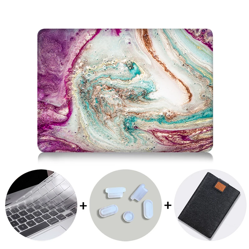 MB03 MTT чехол для Macbook Pro 13 15 с сенсорной панелью мраморный Жесткий Чехол для mac book Air Pro retina 11 12 13 15 дюймов чехол для ноутбука - Цвет: MB03