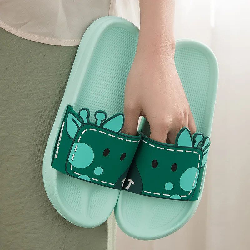 Slippers Women's  Bathroom Non-Slip Indoor Bath Household Cute Universal Home Men's Slipper Waterproof Breathable Wear-Resistant