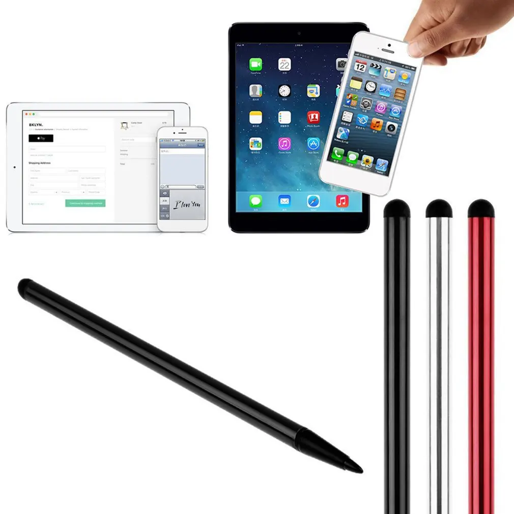 metal stylus capacitive screen resistive screen dual purpose touch pen navigation mobile phone universal stylus free global shipping