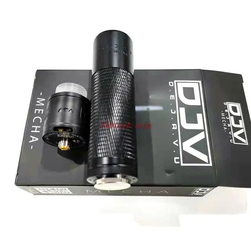 DJV Mod Kit Mechanical Mech 25MM Diameter Fit Single 18650 Battery 316SS With RDA Bottom Adjustable Tank Atomizer | Электроника