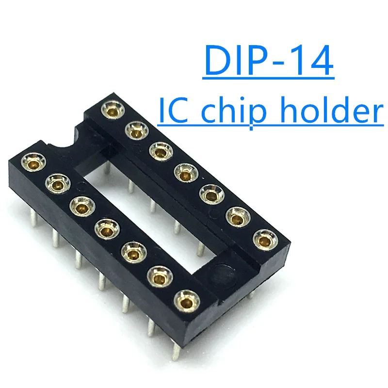 10 шт./лот IC conectores DIP6 DIP8 DIP14 DIP16 DIP18 DIP20 DIP24 DIP28 DIP40 сосны коннектора круглое отверстие