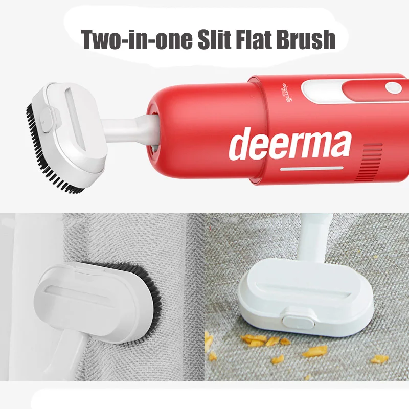 Deerma VC21 Handheld Wireless Vacuum Cleaner 5500pa Suction light weight Aspirator Machine Low Noise | Бытовая техника