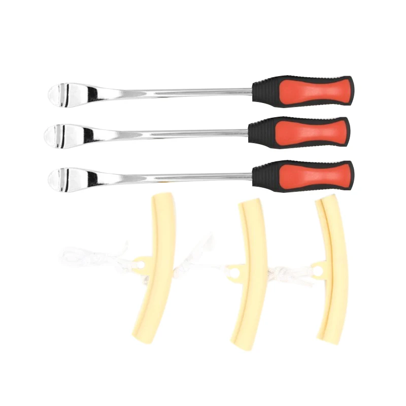 

6Pcs/Set Of Tire Replacement Tool Kit, Tire Removal And Installation Kit, Heavy Duty Motorcycle Bicycle Car Tire Tool