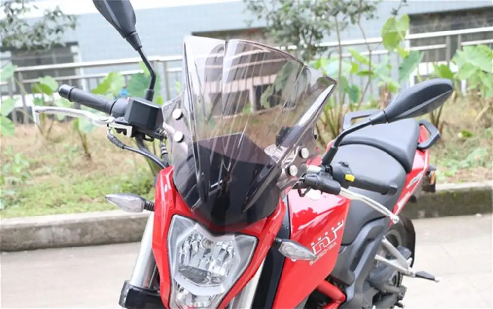 Motorcycle Windshield Street Bike Windscreen Screen Glass As for Benelli TNT 25 BJ250-15 | Автомобили и мотоциклы