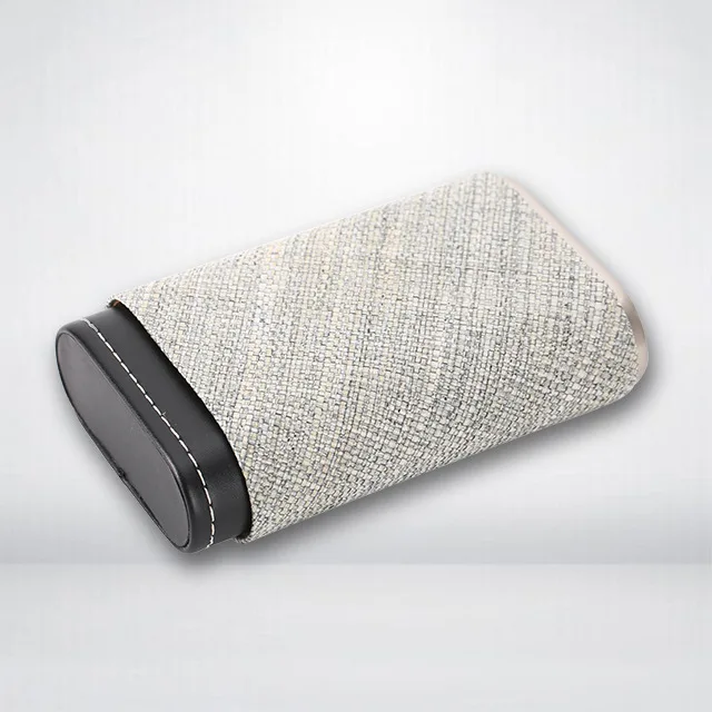 Чехол с Отделом для сигарет из кожи кедрового дерева портативный трех частей