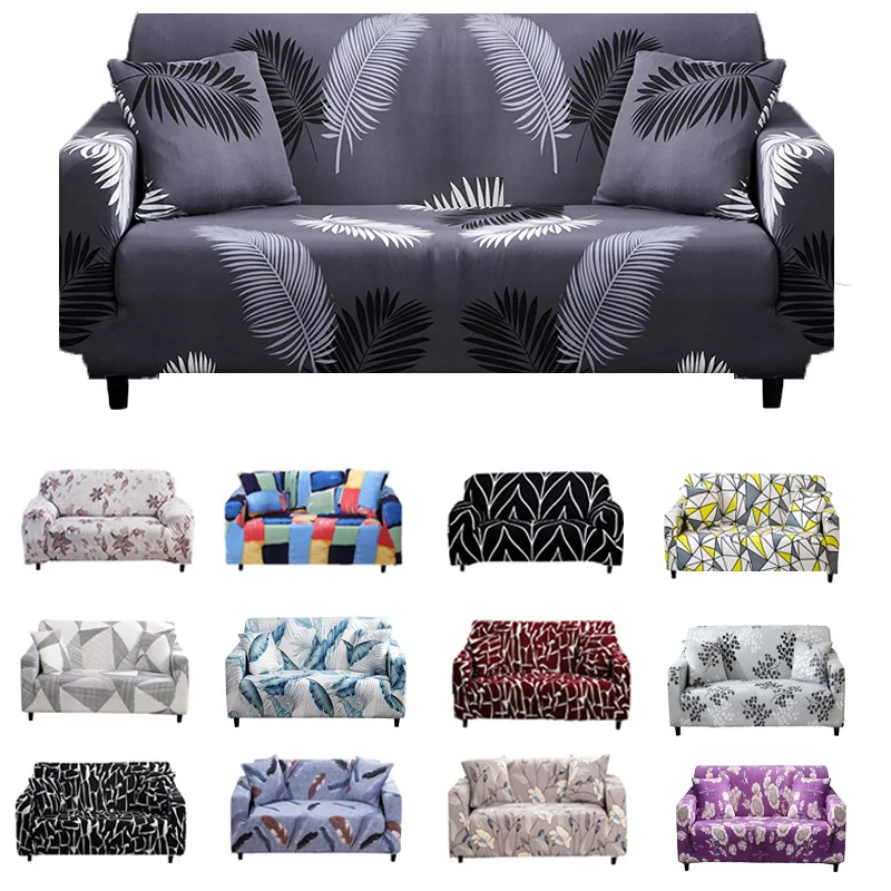 

Spandex Sofa Chair Cover Protector Elastic Washable Furniture Tight Wrap All-inclusive Sofa Covers Home Decor 1/2/3/4-seater
