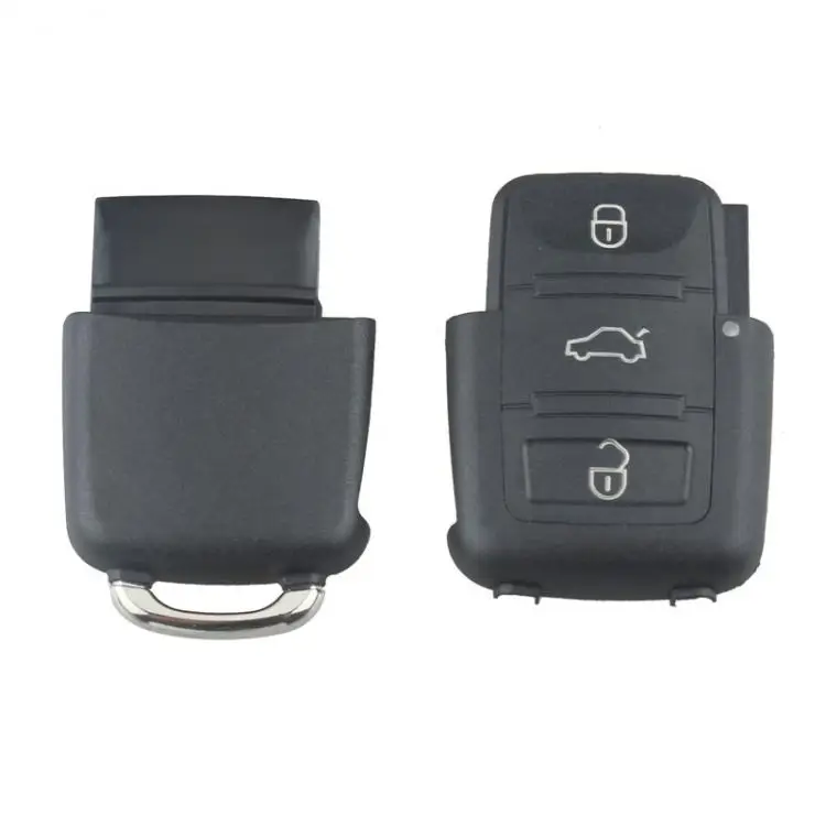 Черный 3 кнопки умный чехол Авто пульт дистанционного управления сменный Футляр