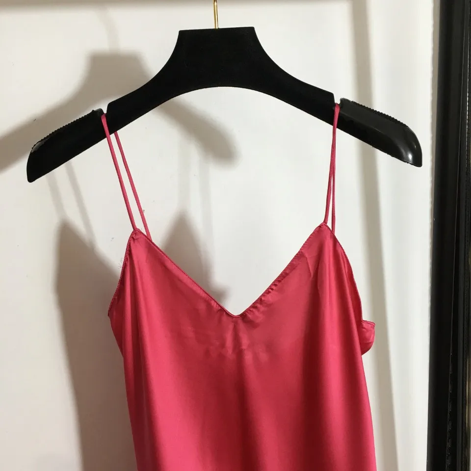 

2021 new women's suspender skirt female spring and summer bottoming long skirt vest skirt sexy pajamas sleeveless suspender skir