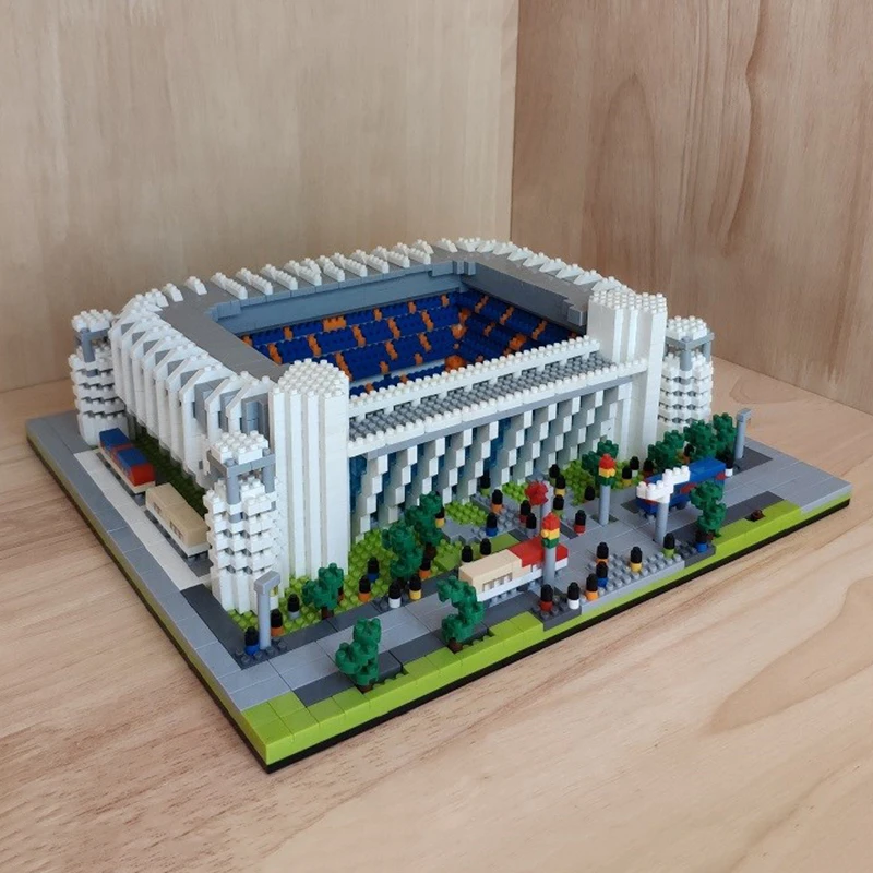 YZ мировая архитектура Футбол Спорт Bernabeu Стадион Футбольное поле мини алмазные