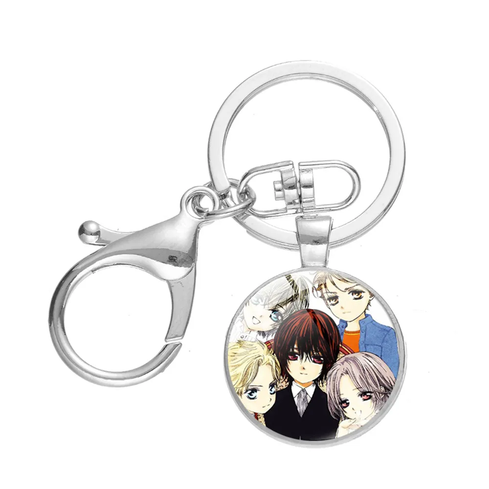 Аниме рыцарь-вампир стеклянный купол на брелок Юки Канаме Zero манга ручной работы