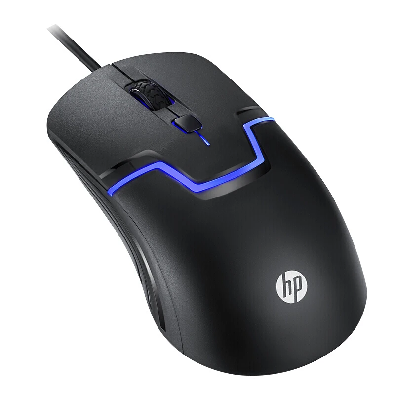 Оригинальная игровая мышь HP 1600 DPI USB проводная оптическая для ноутбука ПК геймера