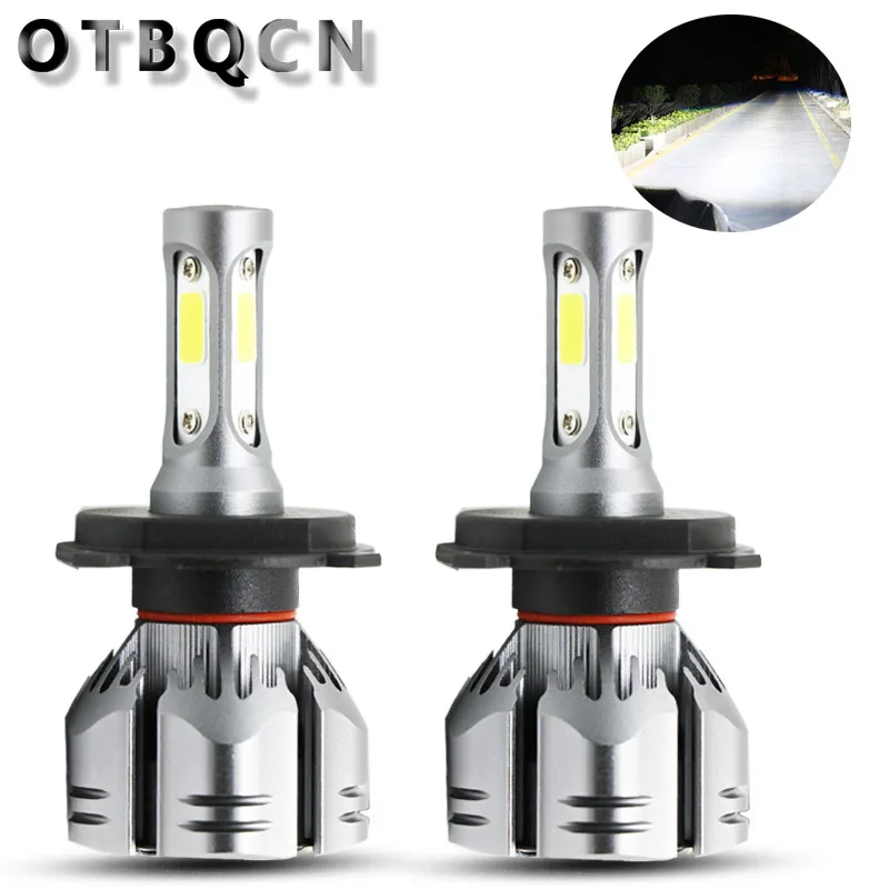 H4 светодиодный H7 автомобилей головной светильник лампы H1 H3 H27 880 H11 4300K 8000K 3000K 6500K 9005