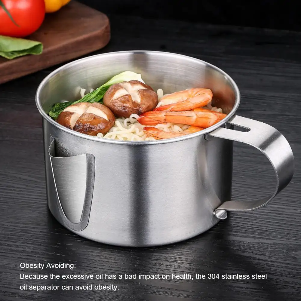 Многофункциональный 304 соусник из нержавеющей стали суп жировой сепаратор