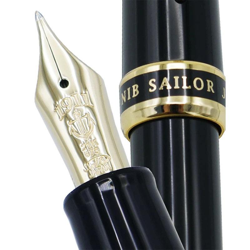 Sailor Special Nib Fountain Pen NAGINATA Original Large 21k Gold 146 Torpedoes 10-7111 Best Gift High Quality for Collection | Канцтовары