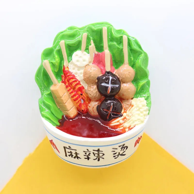 Магнит на холодильник Китайская традиционная мини-модель еды украшение для суши