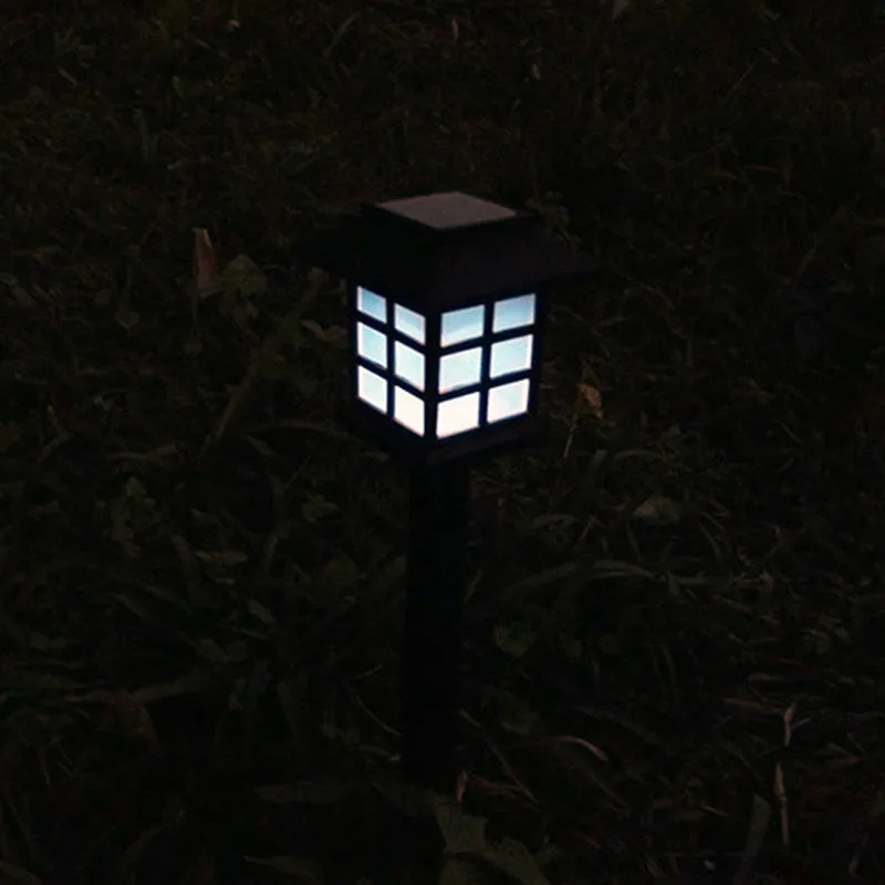 Уличная лампа на солнечной батарее для газона маленькие светодиодсветодиодный