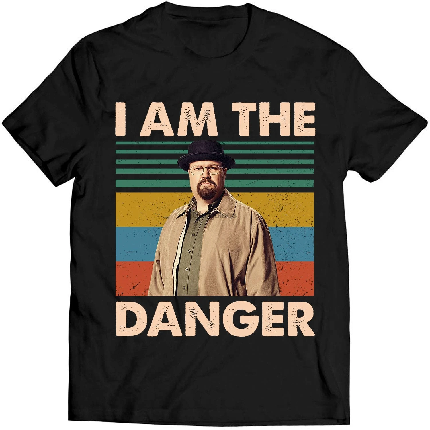 Уолтер Уайт я опасность выгодная футболка ломание влюбленные плохая забавная -