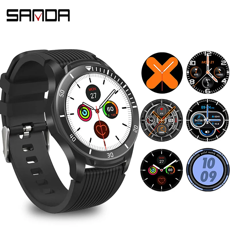 Мужские Смарт часы с измерением пульса и давления|Смарт-часы| |