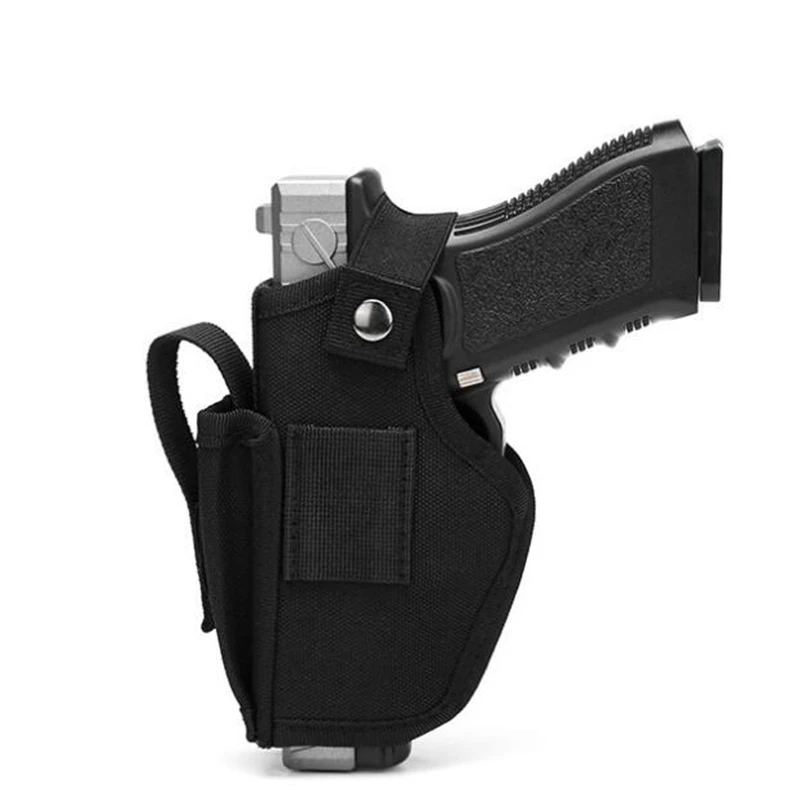 

Tactical Universal Gun Holster for Glock 17 19 1911 Beretta M9 Left Right Hand Airsolf Pistol Case Magazine Pouch Hunting Pouch