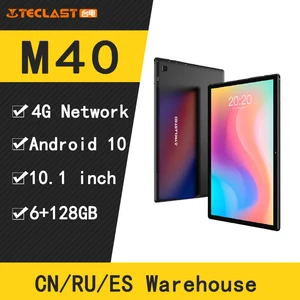 Teclast M40 10,1 ''планшет 1920x1200 T618 Octa Core подключается к сети 4G UNISOC 6 ГБ Оперативная память 128 Гб Встроенная память Планшеты ПК с системой андроида и 10 двухъядерный процессор Wi-Fi Тип-C