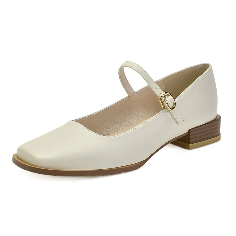 

High Heels Women Work Wear Comfortable ShoesSquare Root Square HeadLadies Suit ShoesCasual Women's Shoes