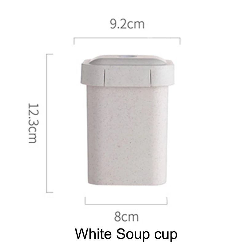 Ланч-бокс для микроволновой печи столовая посуда из пшеничной соломы бенто