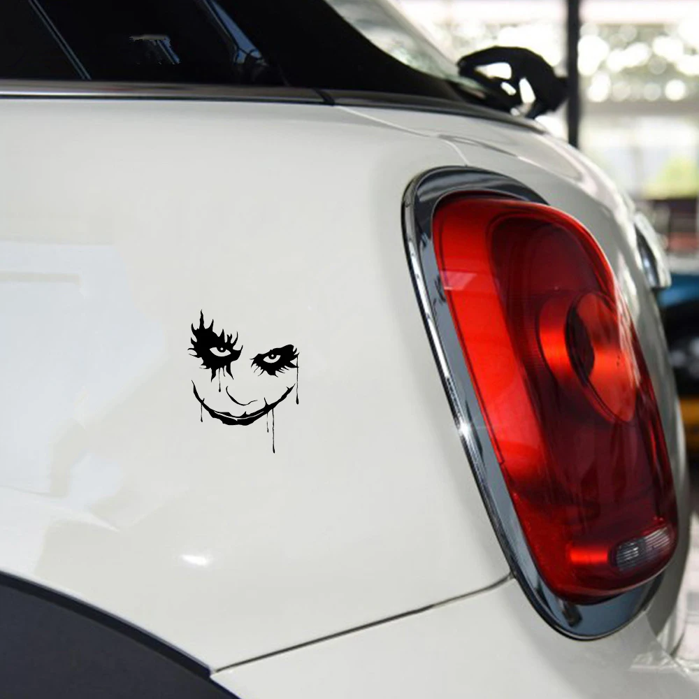 Прохладный Графика в стиле Джокер наклейки для автомобиля Jdm стайлинга