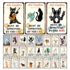 Оловянные знаки с кошками, винтажная металлическая живопись на стену, для бара, паба, клуба, зоомагазина, ретро постер, наклейка на стену