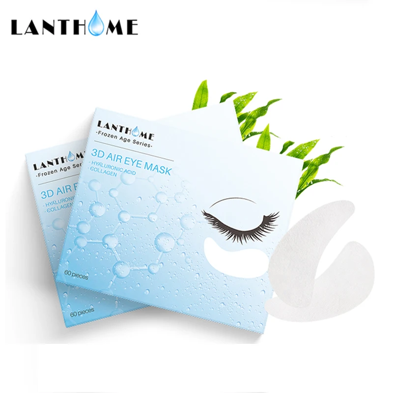 

60Pcs Ageless Anti Wrinkle Lyophilized Hyaluronic Acid Collagen Eye Mask Edema Eye Bags Remove Dark Circles Under Eye Patches