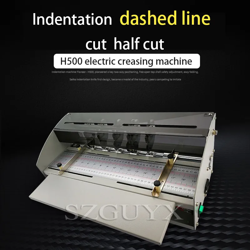 

Automatic paper folding machine Crease Indentation Folding machine dotted line Drawing line digital folding machine