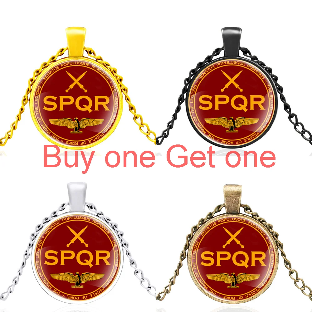 Классическое винтажное ожерелье с кулоном в виде стеклянного купола Senātus