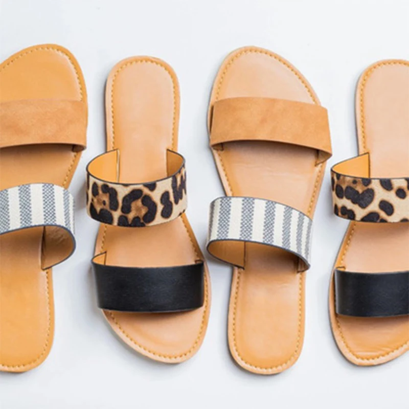 Женские слипперы женские туфли для женщин на каждый день открытая модная обувь