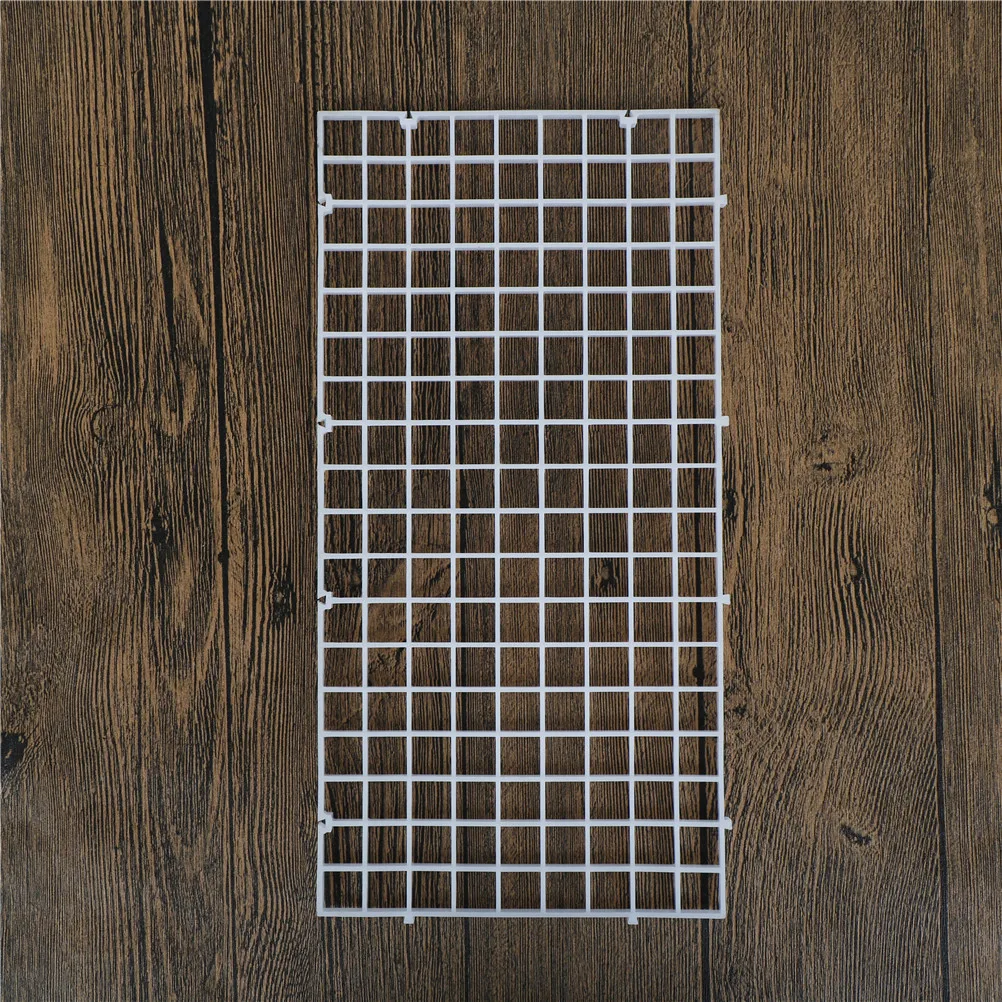 

Fish Grid Divider Holder Tray Egg Crate Aquarium Tank Filter Plastic 1pc Bottom Isolate Pane 110-240V